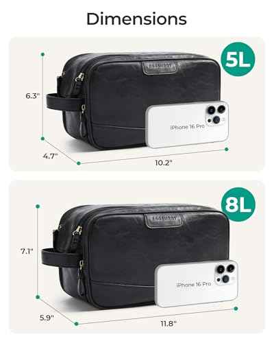Large Toiletry Bag for Men