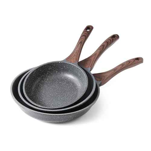 Nonstick Frying Pans (3 Count)