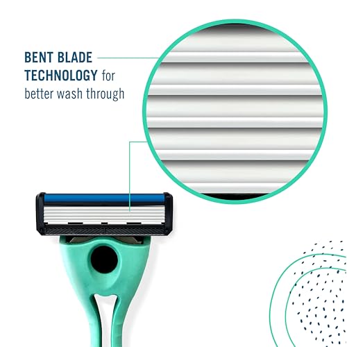 Shave 5 Wave Edition Razor Blade Refills (4 Count)