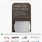 20 Inch Zipperless Carry On Luggage