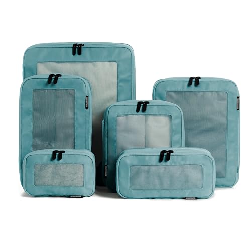 Compression Packing Cubes for Travel (6 Count)