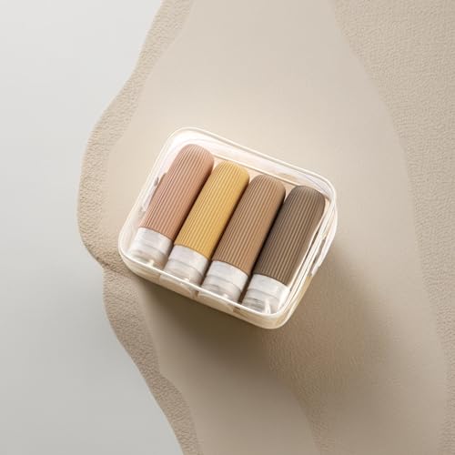 Travel Bottles for Toiletries (4 Count)