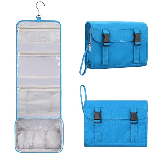 Travel Hanging Toiletry Bag for Women Men with Hanging Hook
