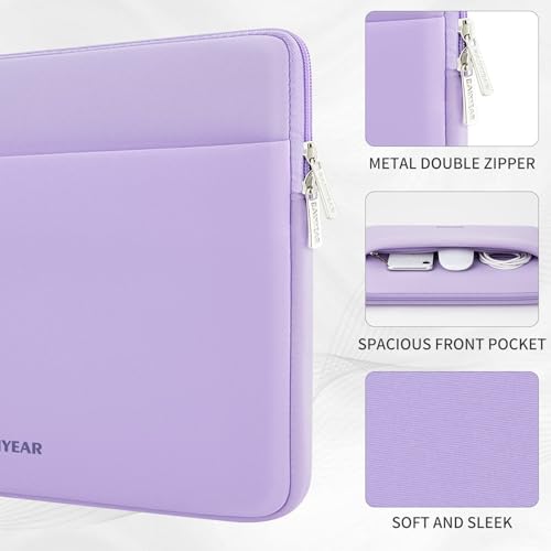 RAINYEAR Laptop Sleeve Case 15.6 Inch