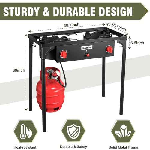 2 Burner Camping Stove