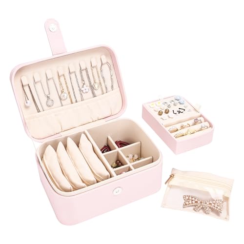 2 Layer Portable Jewelry Box