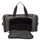 21" Blank Sports Duffle Bag Gym Bag Travel Duffel with Adjustable Strap in Gray