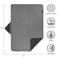 Large Waterproof Outdoor Blanket Thick Fleece 80" x 58"