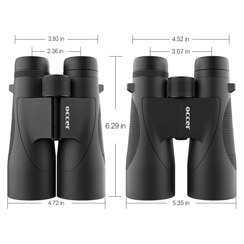 12x50 Binoculars for Adults High Powered for Bird Watching Hunting