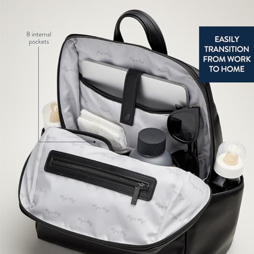 Eras Diaper Bag Backpack with 15 Pockets & Changing Pad