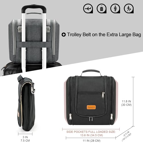 Travel Hanging Toiletry Bag for Women and Men