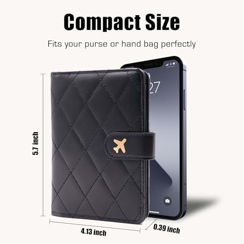 Premium Leather Passport Holder Covers Case