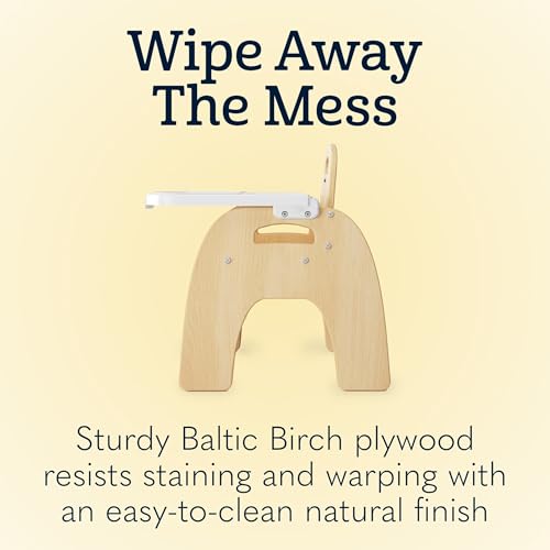 Easy Serve Low 5" Wood Feeding Chairs Highchairs (2 Count)