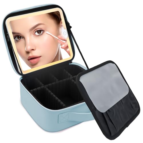 Makeup Bag with Led Mirror