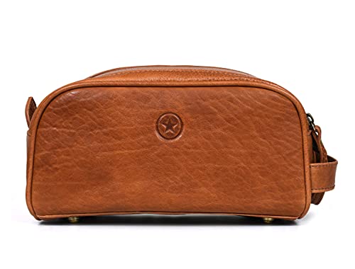 Leather Toiletry Bag for Men