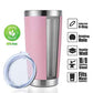 20oz Stainless Steel Tumbler Bulk with Lid (12 Count)
