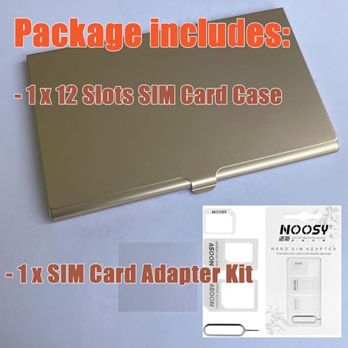 Aluminum SIM Card Case