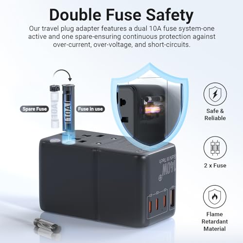 140W Universal Travel Adapter