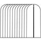 Garment Bags for Hanging Clothes 12 PCS Transparent Dress Bag for Traveling Garment Bag for Dresses Long Clothes Storage Bags with Full Zipper for Long Dress Costumes Gowns Coats 24''x54'' (12 Count)