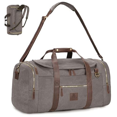 Vintage Canvas Duffle Bag