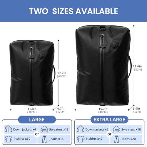 TPU Vacuum Bag for Travel (2 Count)
