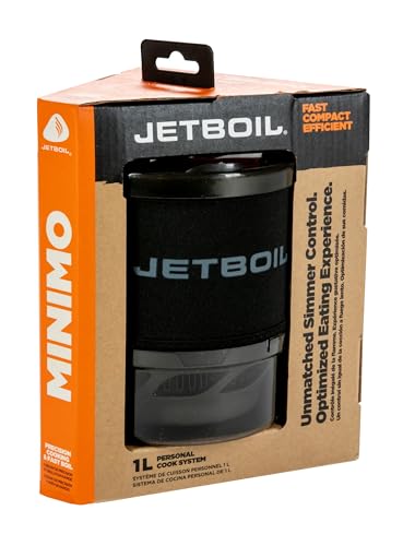 MiniMo Camping and Backpacking Stove Cooking System with Adjustable Heat Control