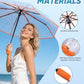 Windproof Travel Umbrellas for Rain and Sun (2 Count)