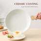 10Inch Nonstick Ceramic Frying Pan with Lid