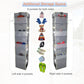 2 Pack Large Sized Hanging Shoe Organizer 10