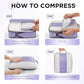 10 Set Compression Packing Cubes for Travel Essentials (10 Count)