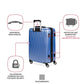 7272 Energie Expandable Hardside Luggage with Spinner Wheels and TSA Lock