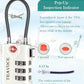 TSA Approved Luggage Locks (4 Count)