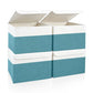 Large 22 Quart Linen Fabric Foldable Storage Bin Cube Organizer Basket with Flip (4 Count)