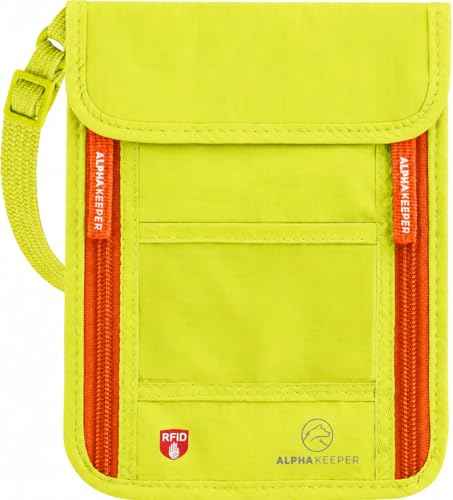 Neck Wallet Travel Pouch For Passport Holder And Documents