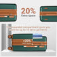 Carry On Suitcase 20in Expandable ABS+PC Airline Approved Green