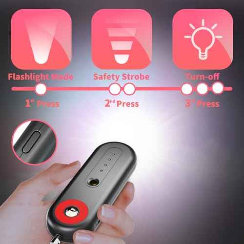 Rechargeable Personal Safety Alarm for Women