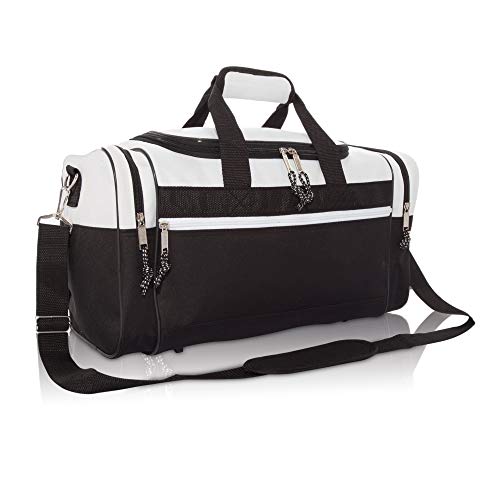 17" Blank Duffle Bag Duffel Bag Travel Size Sports Durable Gym Bag