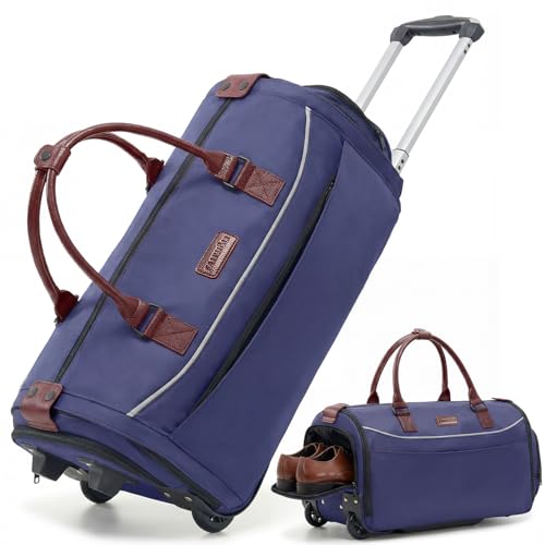 Carry On Rolling Garment Bag with Wheels