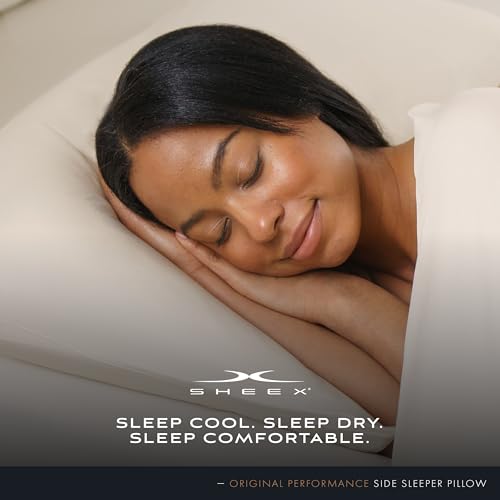 Down Alternative Side Sleeper Cooling Pillow