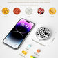 Pill Box 3 Compartment Portable Travel Medicine Box with Mirror