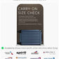 20 Inch Zipperless Carry On Luggage