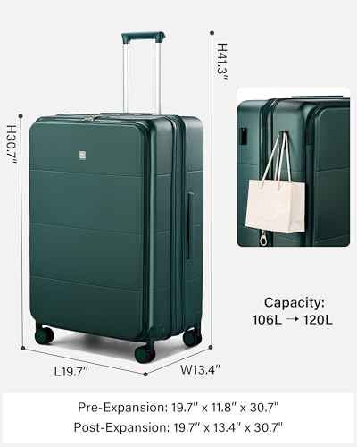 Expandable Large Checked Luggage