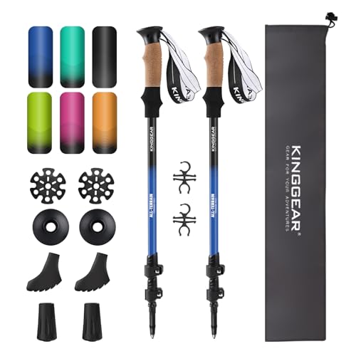 Trekking Poles 7075 Aluminum Lightweight Hiking Sticks (2 Count)