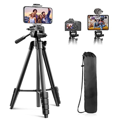 64" Camera Tripod Stand for iPhone & iPad