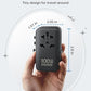 100W GaN Universal Travel Adapter with USB