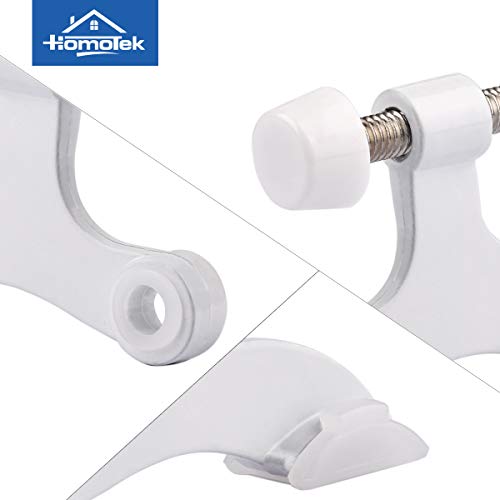 8 Pack Hinge Pin White Door Stopper (8 Count)