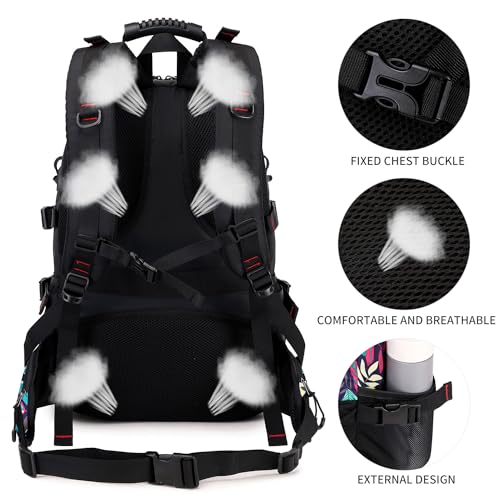 Nerlion 40L Hiking Backpack Travel Backpack for Men Women Camping Waterproof Outdoor Hiking Daypack Lightweight Backpack