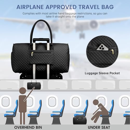 Women Weekender Travel Duffle Bag (3 Count)