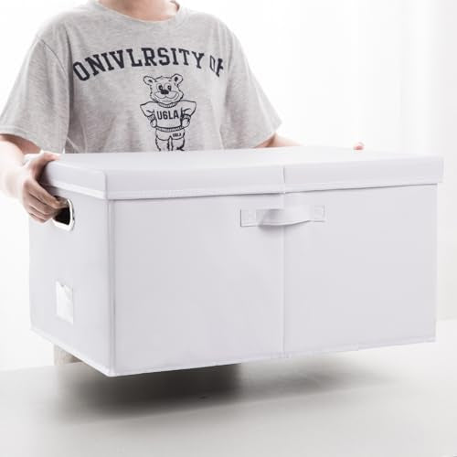 Collapsible Storage Box with Lid [1