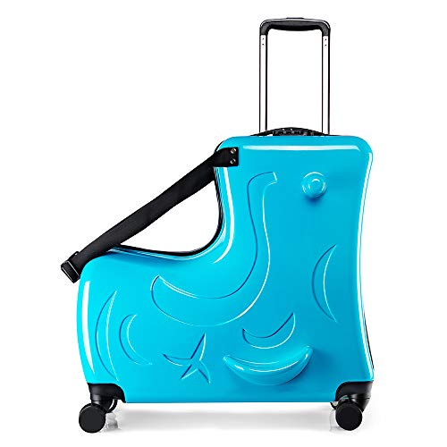 Kids Ride On Suitcase with Wheels